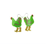 Kickin' Chicken Earrings