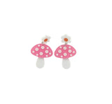 Kitschy Mushroom Earrings