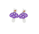 Kitschy Mushroom Earrings