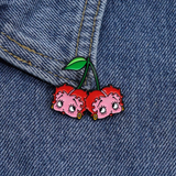 Betty Boop Cherries Lapel Pin