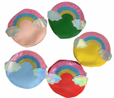 Retro Rainbow Zipper Pouches