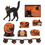 Retro Beistle Halloween Collection Decorations