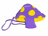 Retro Groovy Mushroom Purse