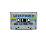 Retro Nirvana Nevermind Cassette Tape Lapel Pin