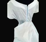 Vintage 50s Pale Blue Cotton Dress