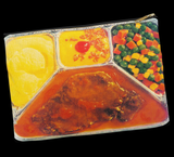 Retro TV Dinner Zipper Pouch