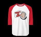Where's the Beef Retro Raglan Baseball Shirt