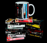 Retro The Cure Cassette Tapes Mug