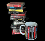 Retro The Cure Cassette Tapes Mug