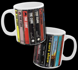Retro The Cure Cassette Tapes Mug