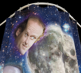 Three Frasier Moon Shower Curtain