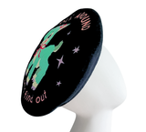 Frolic Around and Find Out Embroidered Wool Beret