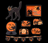 Retro Beistle Halloween Collection Decorations