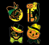 Classic Retro Halloween Cutout Decorations