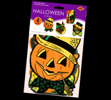 Classic Retro Halloween Cutout Decorations