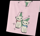 Holt Howard Kitty Cats Cotton Tea Towel
