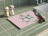 Retro Holt Howard Kitty Cats Cutting Board