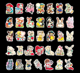 Vintage Baby Animals "Kitschers" Sticker Pack