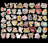 Vintage Baby Animals "Kitschers" Sticker Pack
