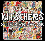 Vintage Baby Animals "Kitschers" Sticker Pack