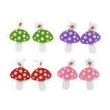 Kitschy Mushroom Earrings
