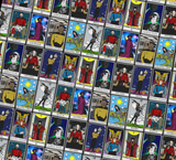 Star Trek TNG Tarot Card Plush Throw Blanket