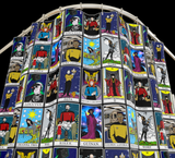 Star Trek TNG Tarot Cards Shower Curtain