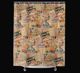 Fun Vintage Toys Shower Curtain