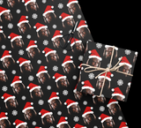 Worf Star Trek TNG Christmas Wrapping Paper Gift Wrap